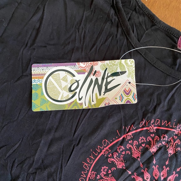 Ladies dream catcher short sleeve black tee size medium NWT - Picture 5 of 9